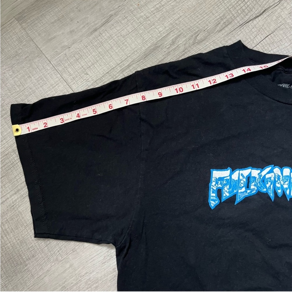 FUCKING AWESOME CHERUB FIGHT TEE - BLACK Size Large - Picture 10 of 11
